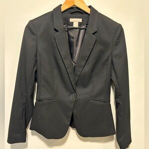 H&M Fitten Blazer Single Button Women’s Size S